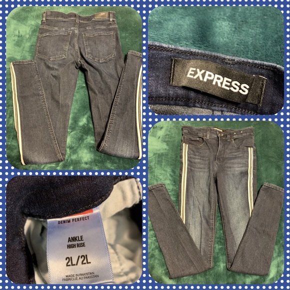 Express Denim - Like New Express Denim Perfect Straight Leg Jeans